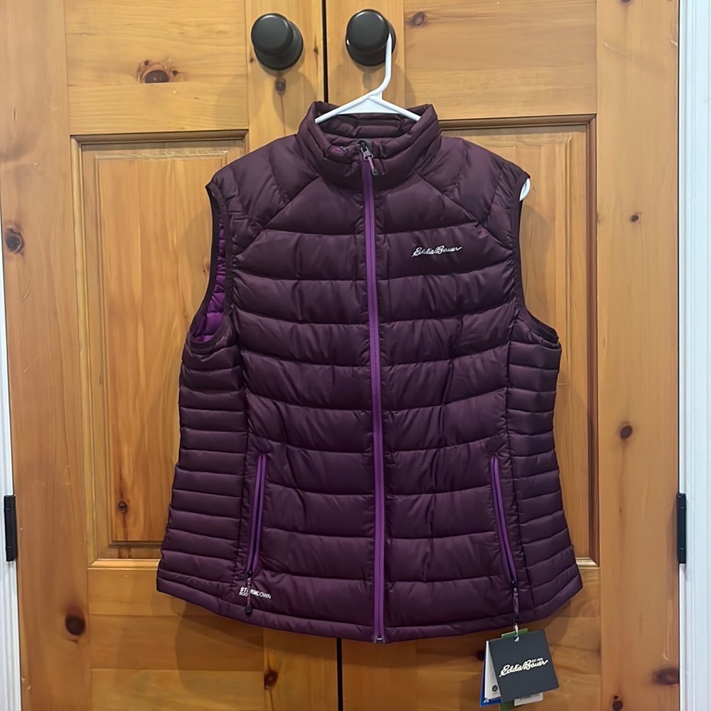 Eddie Bauer purple vest